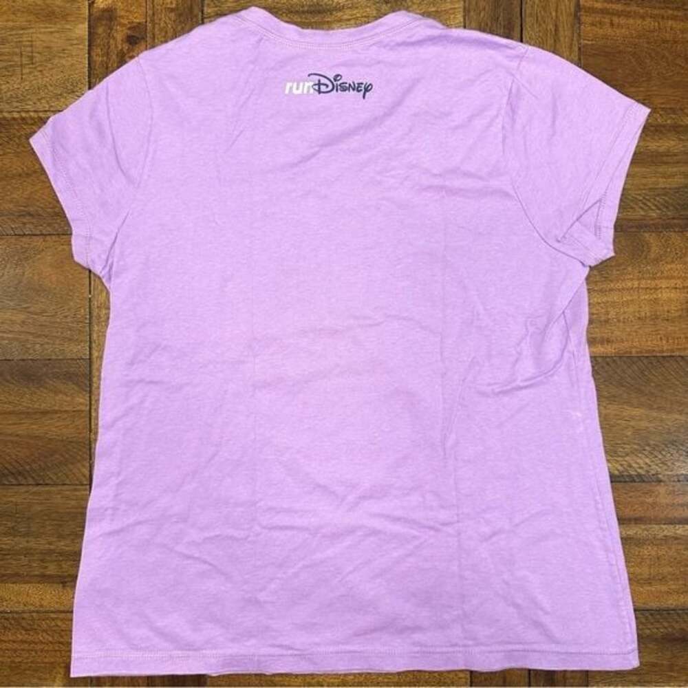 Disney Champion Run Disney 2013 Marathon V Neck Purple T-Shirt Limited Edition - Picture 4 of 5
